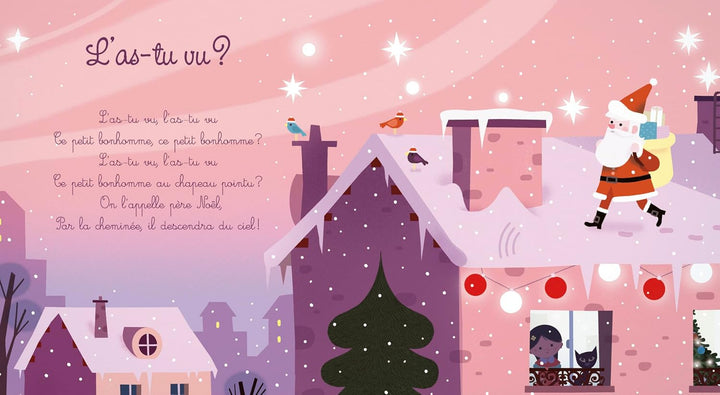 Livre sonore musical Mes plus belles chansons de Noël Gründ Mlle et Coco