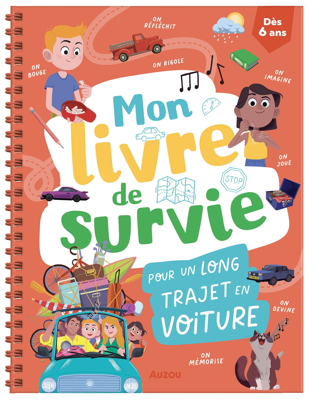 mon livre de survie pour un long trajet en voiture