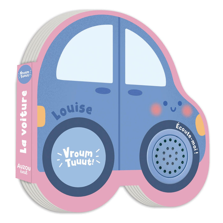 Livre musical La voiture : Louise Auzou Éveil Mlle et Coco