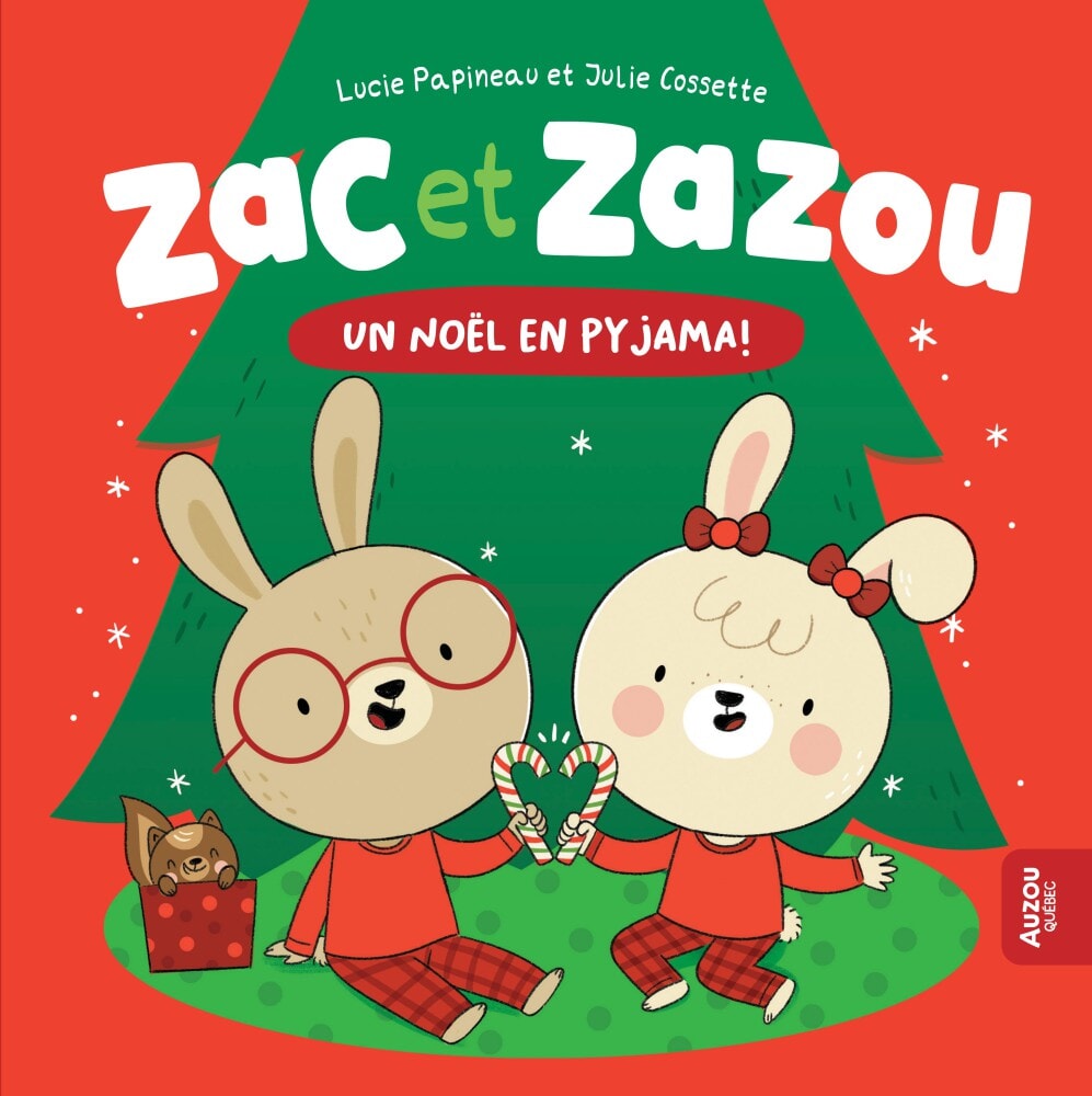 Livre Zac et Zazou un noel en pyjama Auzou Mlle et Coco