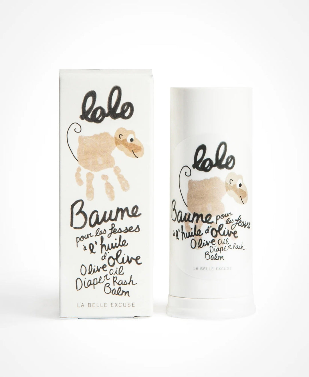 Baume pour les fesses à l'huile d'olive - Lolo et moi par Lolo et moi vendu par MlleetCoco.com