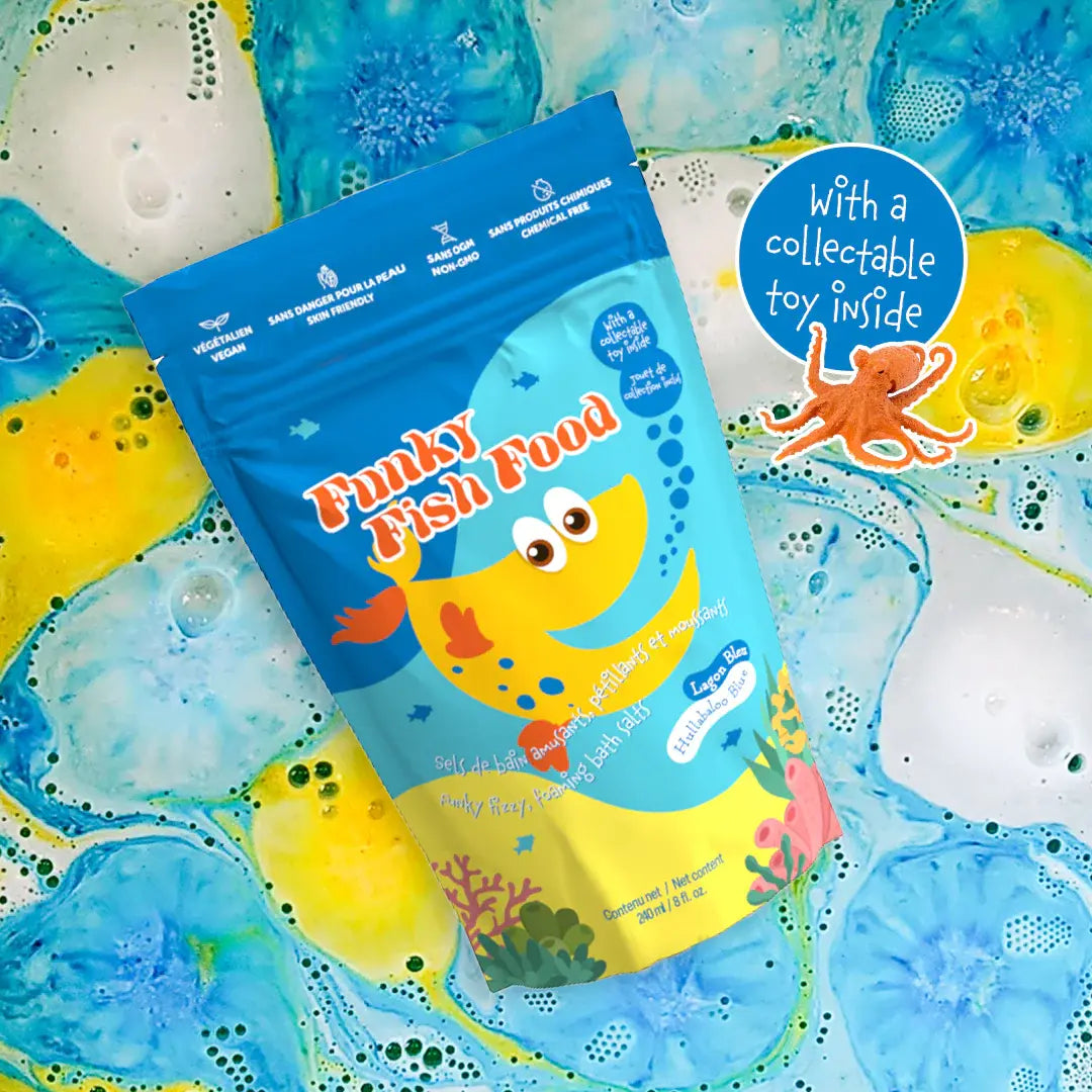 sel bain moussant petillant lagon bleu