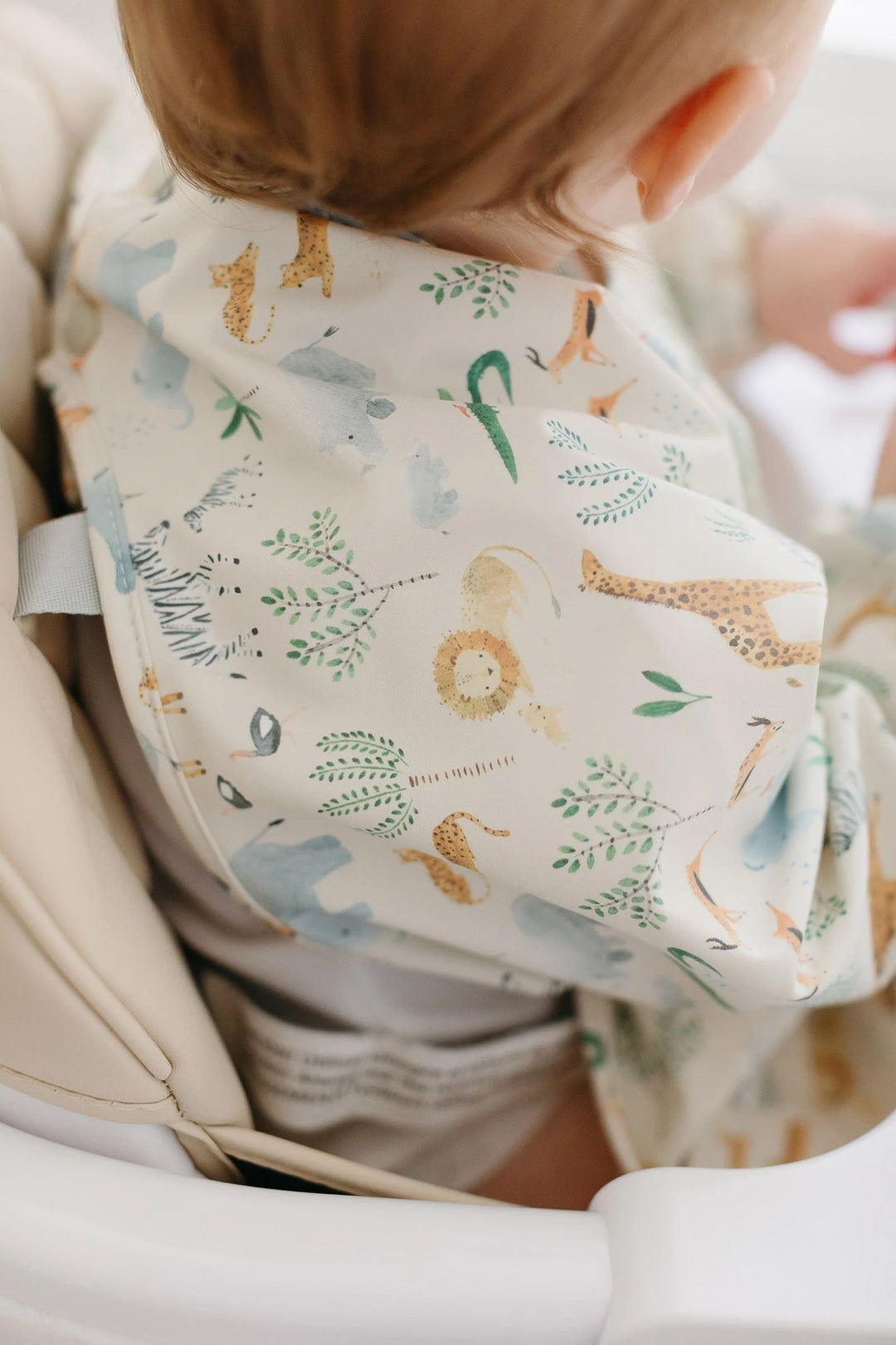Bavoir manches longues imperméable safari Loulou Lollipop Mlle et Coco