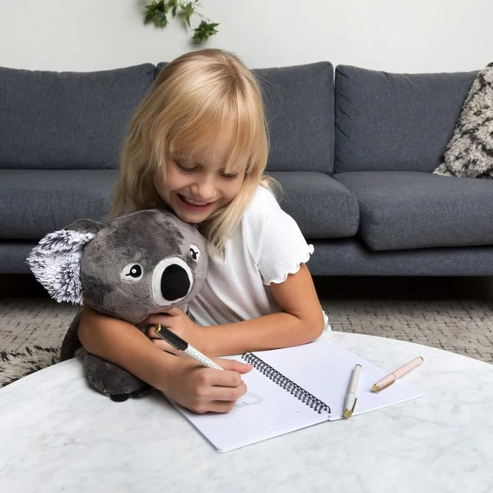 peluche lourd lestée Koala Hugimals Mlle et Coco