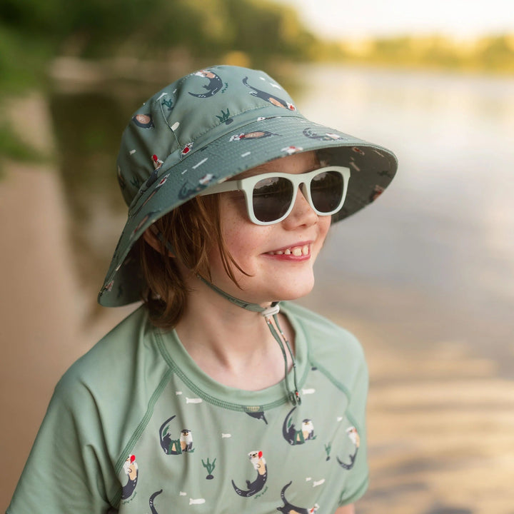 chapeau évolutif imperméable loutre Jan &amp; Jul Mlle et Coco