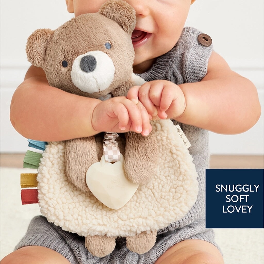 ourson peluche itzy ritzy lovey jouet enfant Mlle et Coco