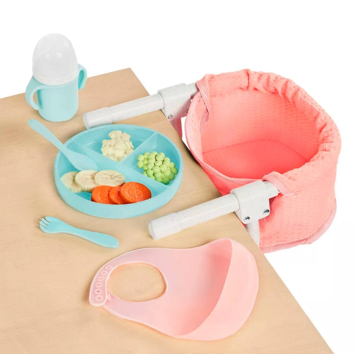 Chaise à accrocher pour poupée Lullababy Mlle et Coco