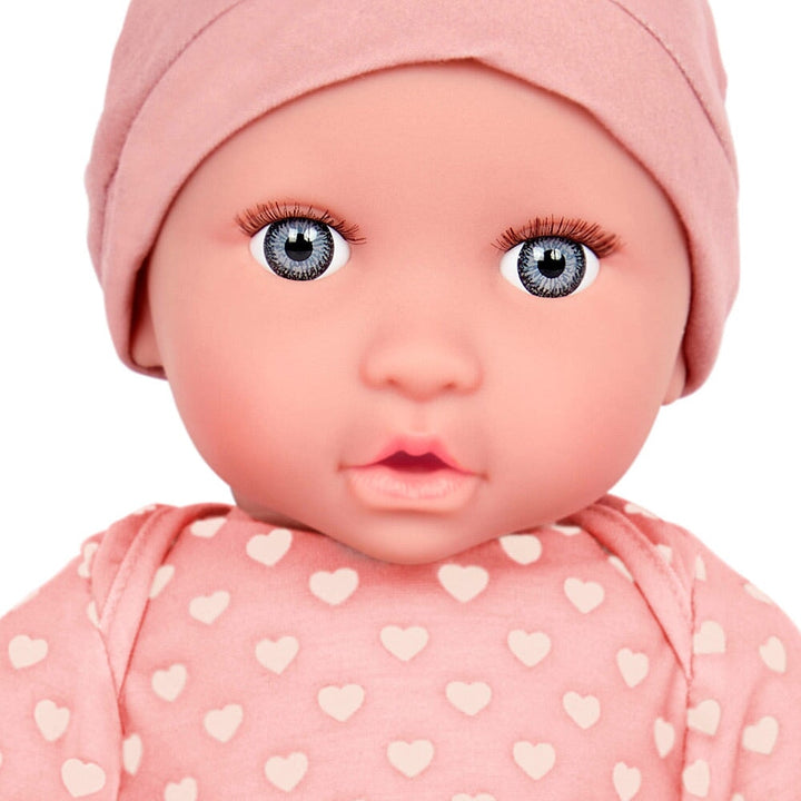 LullaBaby poupée 35.5 cm avec ensemble pyjama et chapeau rose