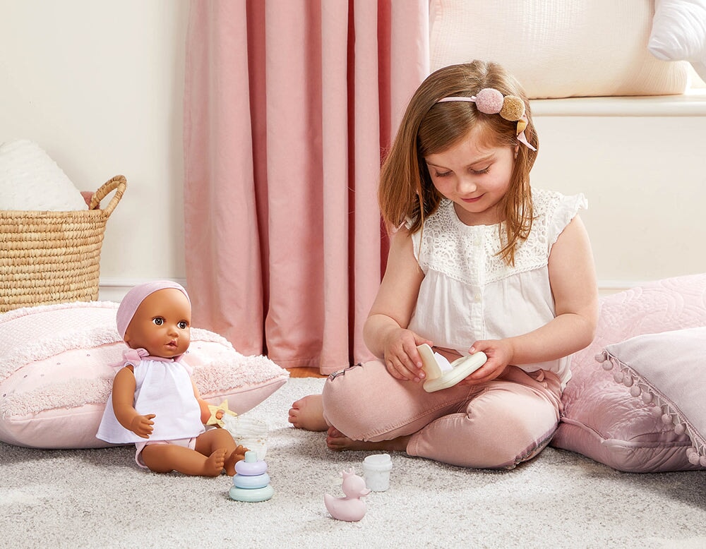 ensemble de jeu et soin LullaBaby Mlle et Coco jouet