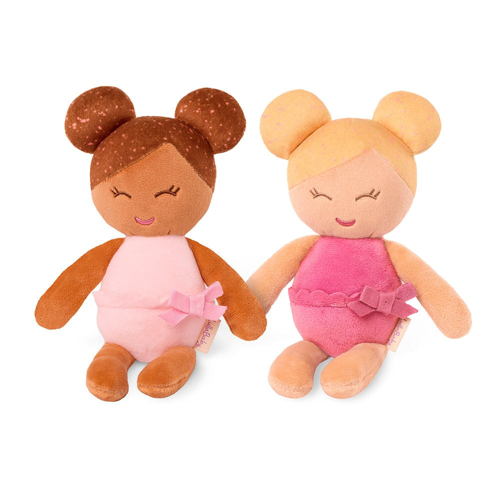 Mini poupées pour le bain Lullababy Mlle et Coco