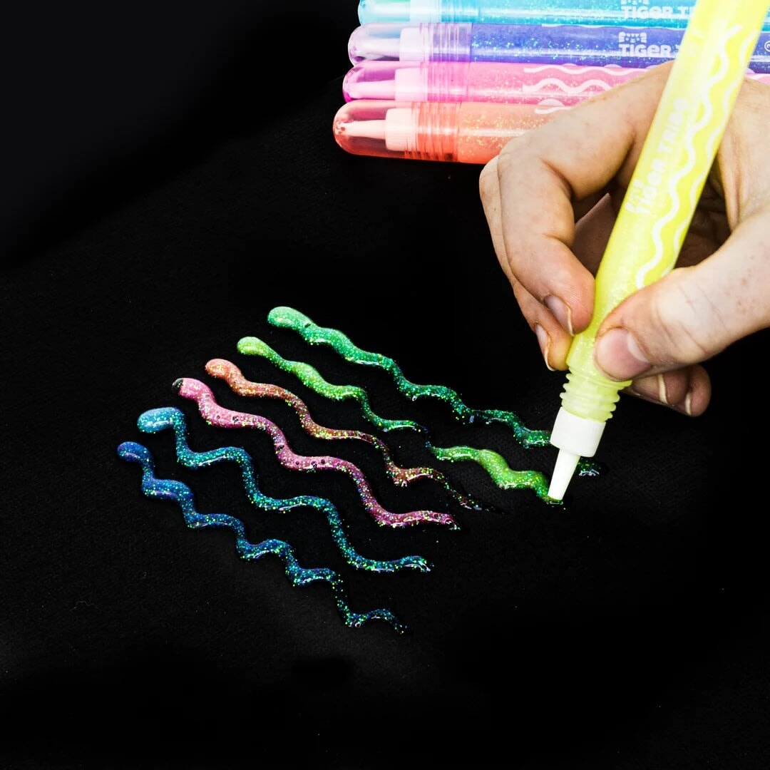 Crayon stylos lumineux phosphorescent Tiger Tribe Mlle et Coco