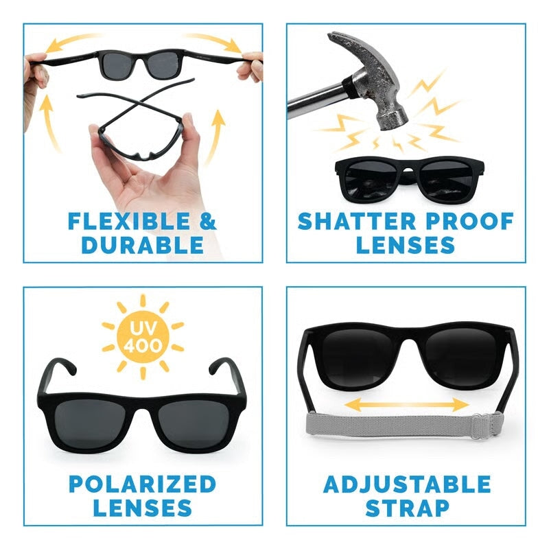 Lunette de soleil urban xplorer polarisée marine foncé Jan &amp; Jul Mlle et Coco 
