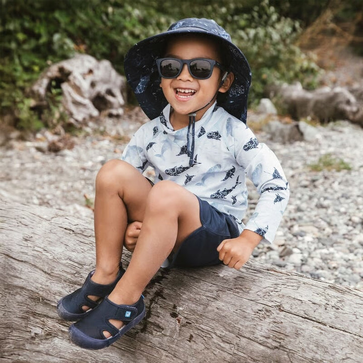 Lunette de soleil urban xplorer polarisée marine foncé Jan &amp; Jul Mlle et Coco 