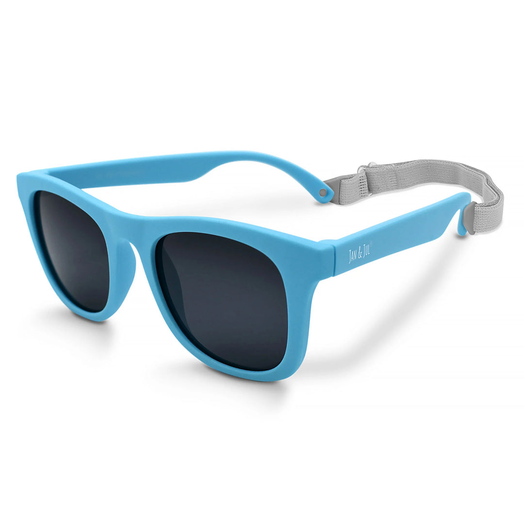 Lunette de soleil polarisée bleu ciel Jan & Jul Mlle et Coco