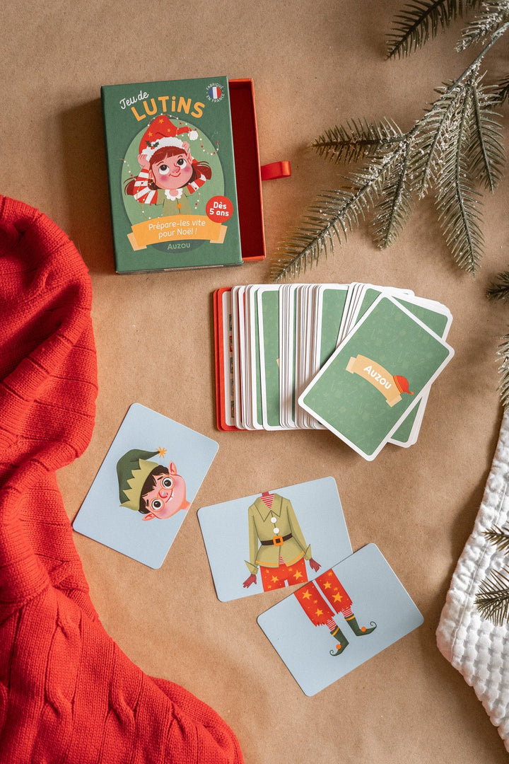 jeu de lutin carte auzou activité famille observation rapidité