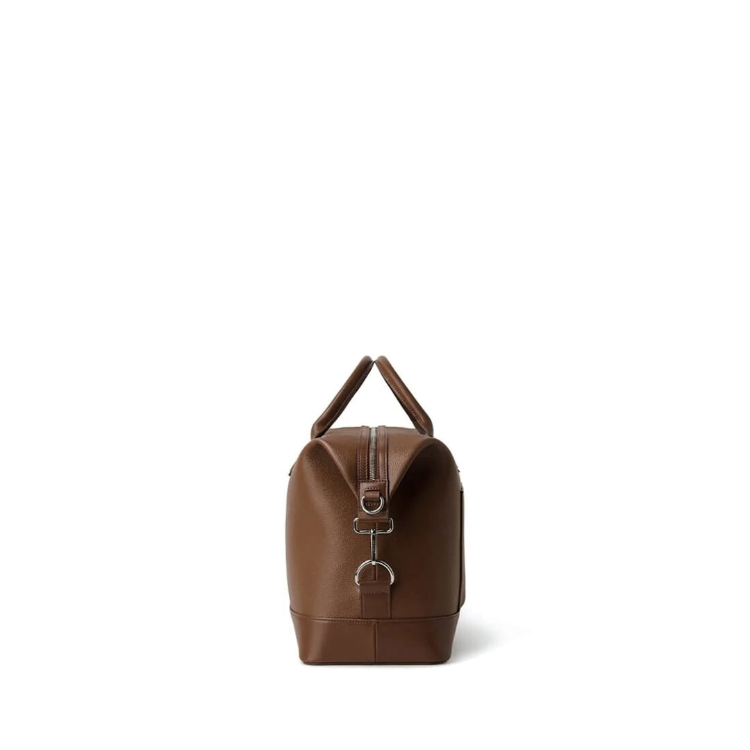 Sac de voyage cuir vegan Mae Hezelnut Lambert