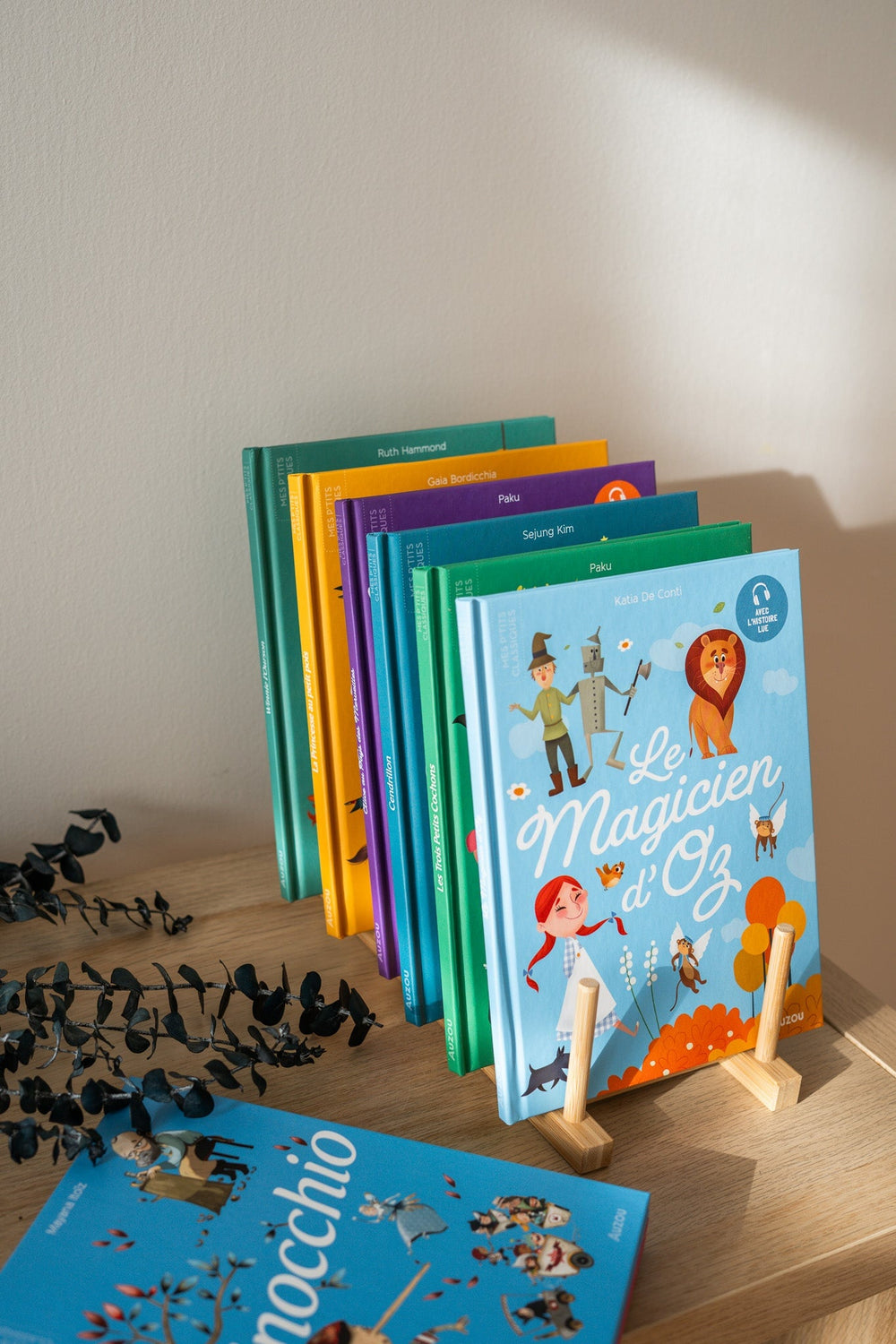 Le magicien d'oz livre enfant Auzou Katia De Conti