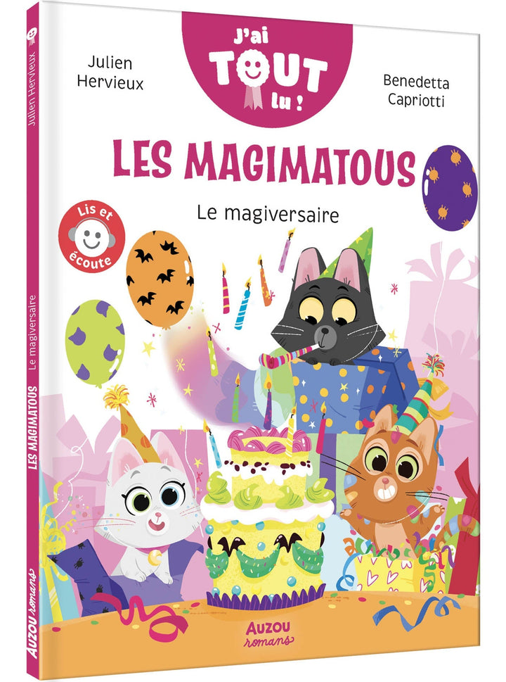 livre Auzou Les magimatous le magiversaire Mlle et Coco