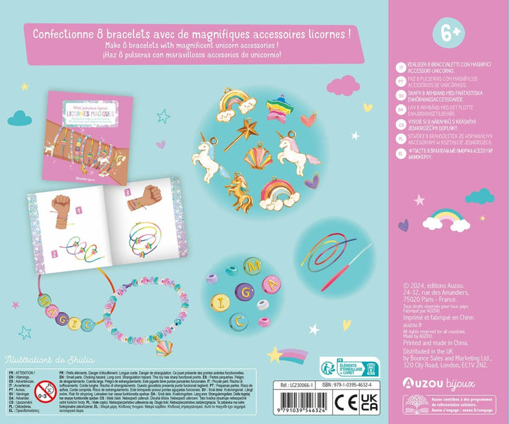 Mes fabuleux bijoux magiques Auzou Mlle et Coco licornes magiques