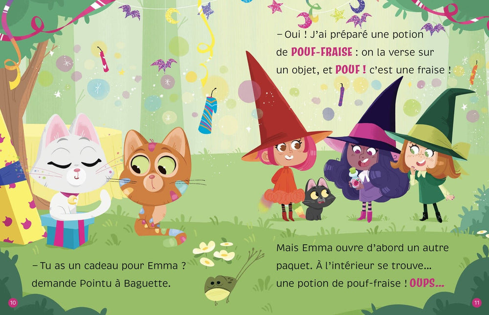 livre Auzou Les magimatous le magiversaire Mlle et Coco