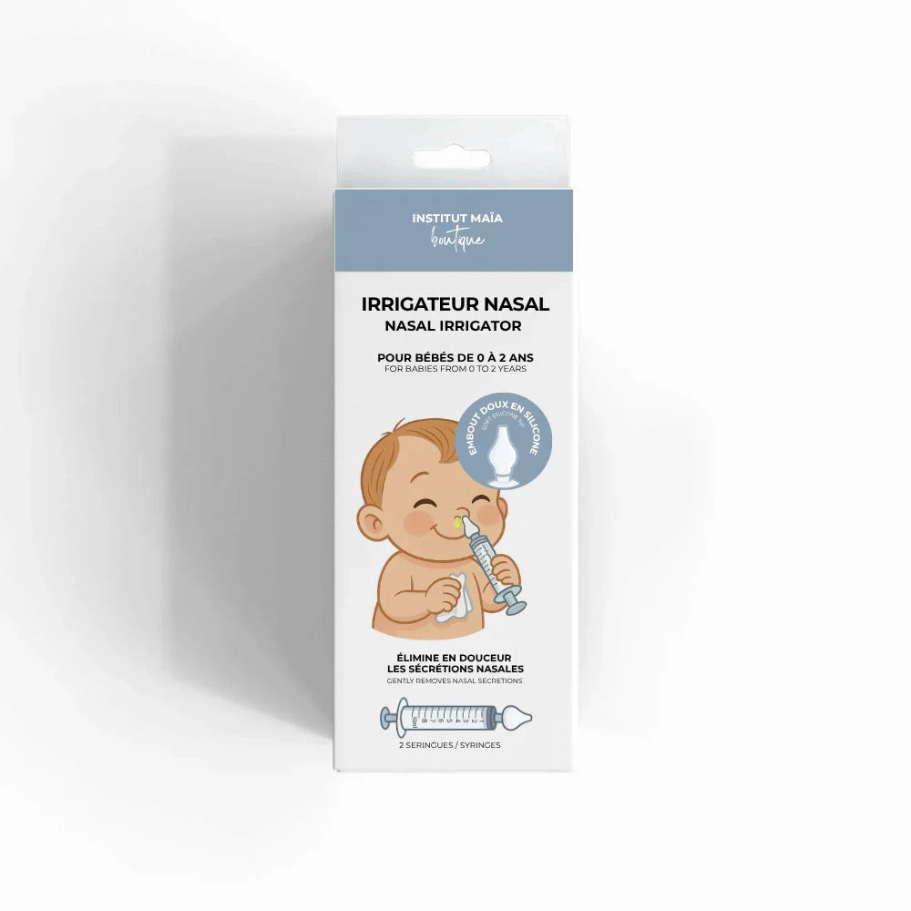 Irrigateur nasal - Duo de seringues et embouts - Institut Maïa Accessoires bébés Institut Maïa 
