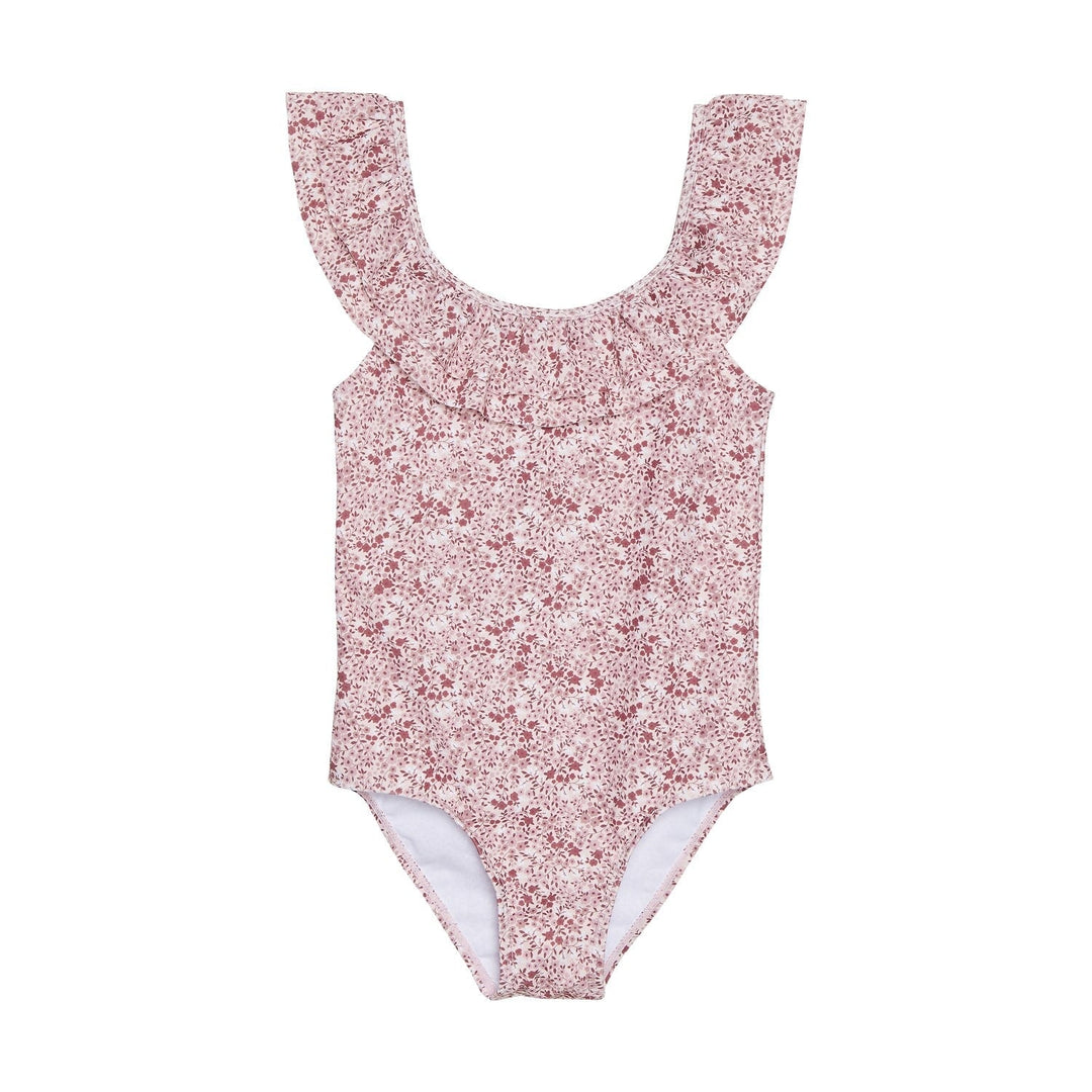 maillot de bain fleuri rose Creamie accessoire été piscine plage