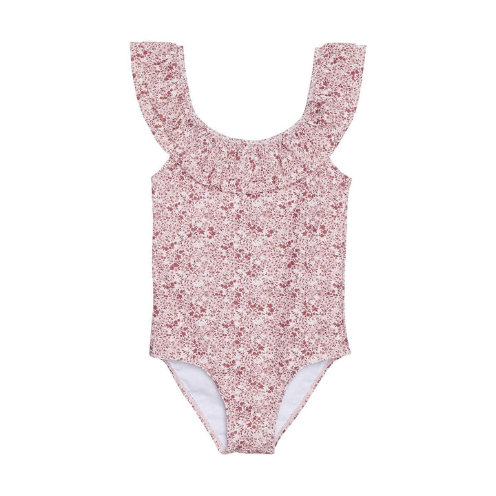 maillot de bain fleuri rose Creamie accessoire été piscine plage