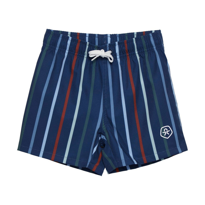 Maillot de bain - Rayé marine,bleu, vert et rouge - Color Kids Color Kids 