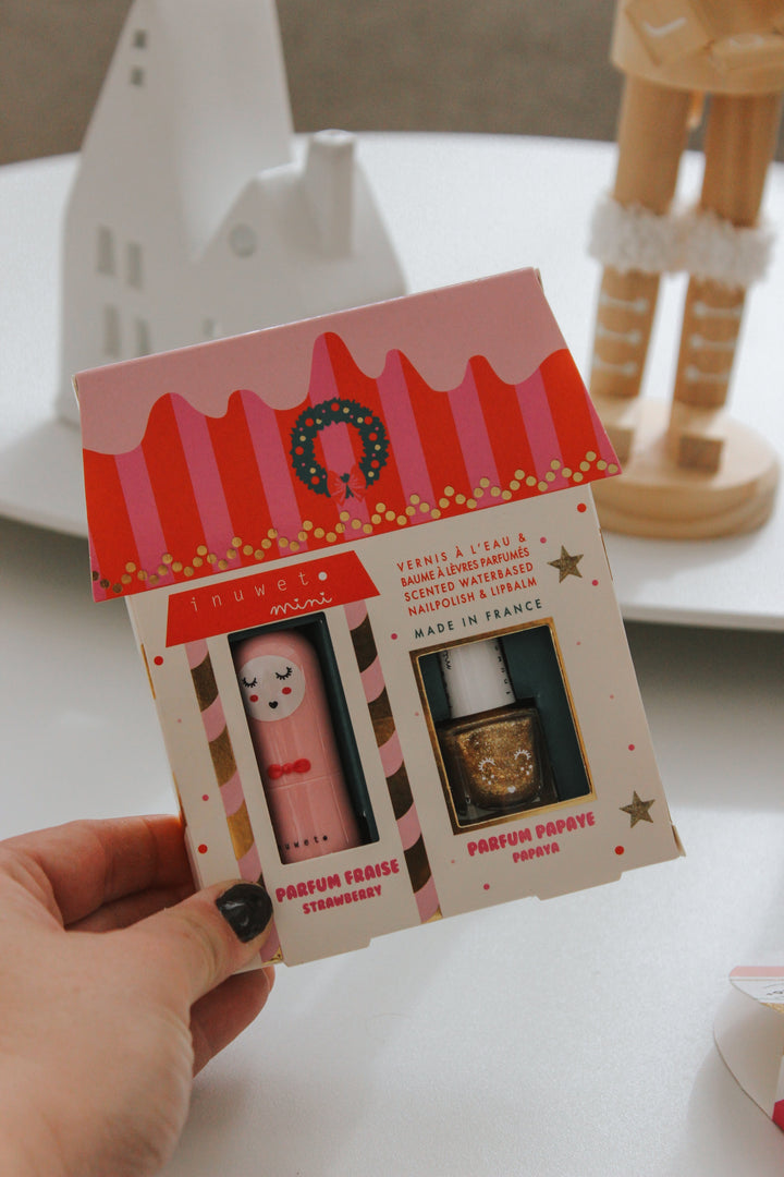 Duo Baume à Lèvre et Vernis - Maison Juliette - Inuwet Produits de soins Inuwet 