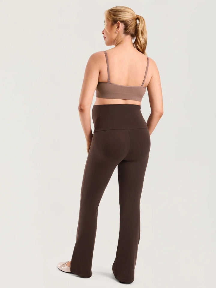 pantalon coton maternité clay brown Momanda Mllet Coco