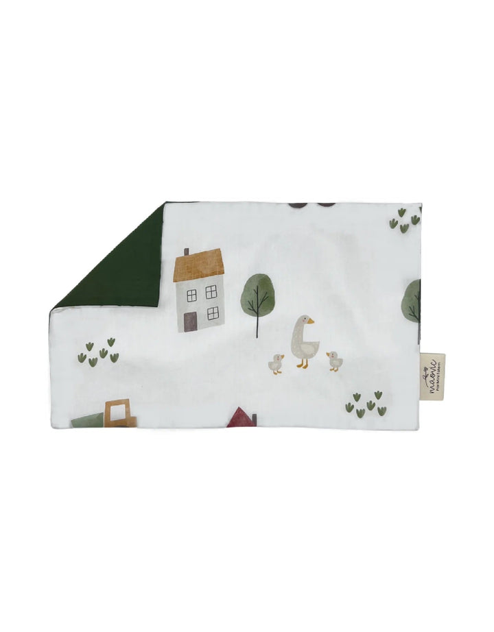 housse oreiller ferme Maovic accessoire chambre enfant compagnie quebecoise
