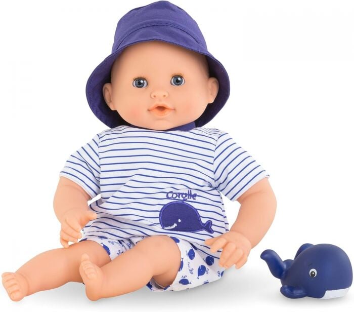 Poupée Corolle Marin bain baleine jouet enfant Mlle et Coco