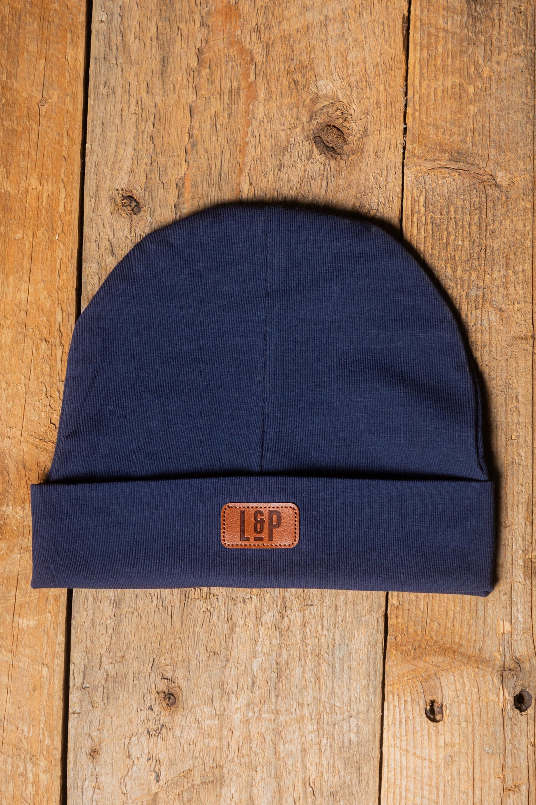 tuque mi-saison marine L&amp;P Boston Mlle et Coco