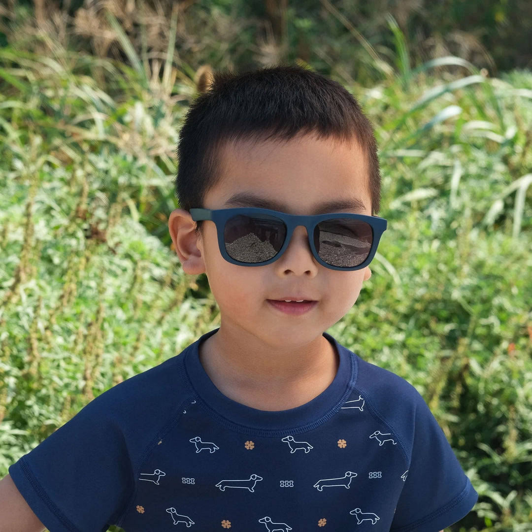Lunette de soleil urban xplorer polarisée marine foncé Jan &amp; Jul Mlle et Coco 