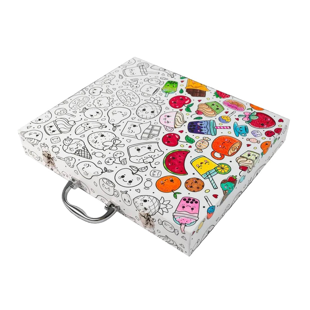 Mallette coloriage marqueurs Deserres bricolage Mlle et Coco