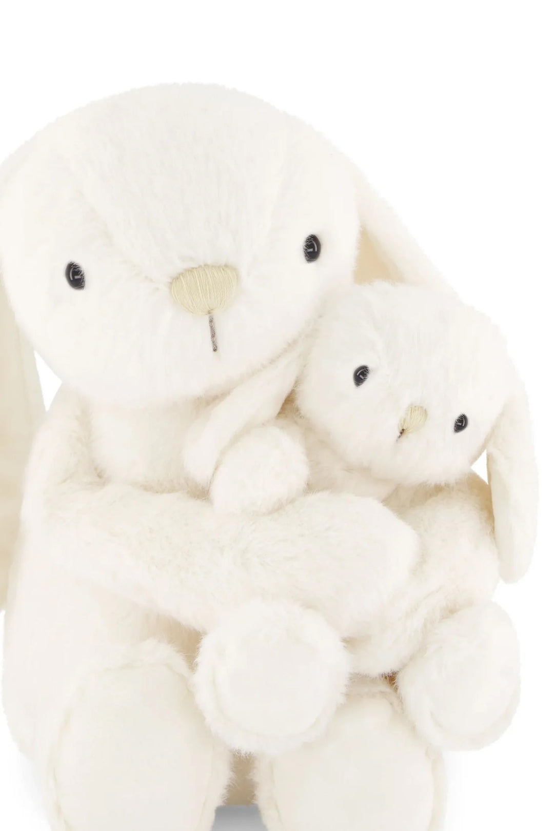 peluche lapin Frankie son bébé Marshmallow Mlle Coco Snuggle Bunnies