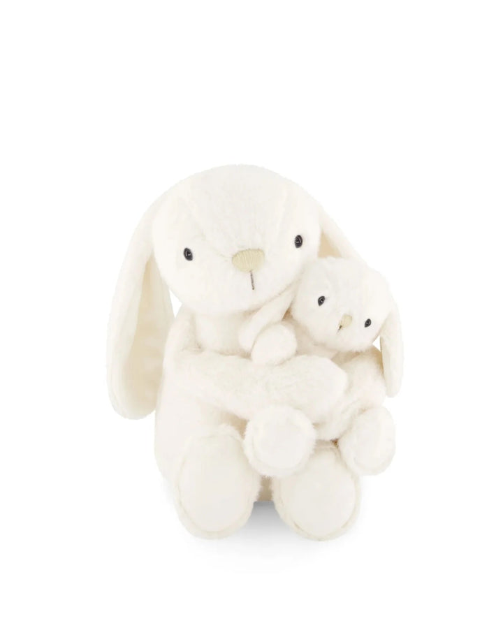 peluche lapin Frankie son bébé Marshmallow Mlle Coco Snuggle Bunnies