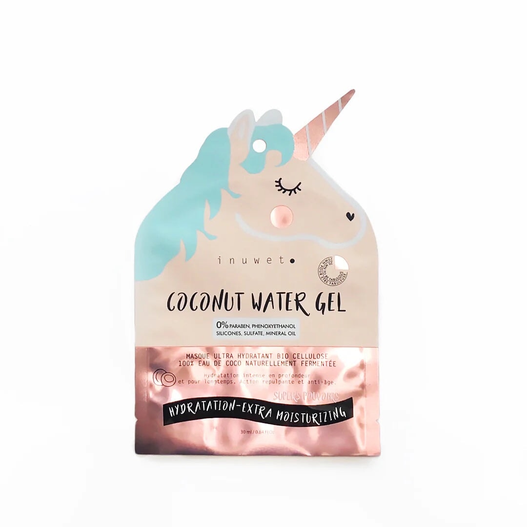 masque hydratant coconut water gel hydratation super pouvoirs