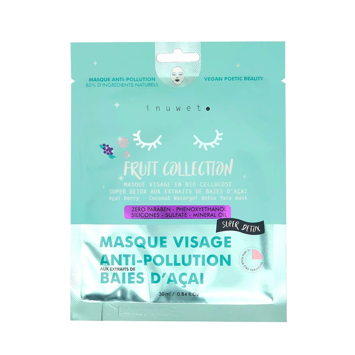 Masque visage Anti-pollution baies d&