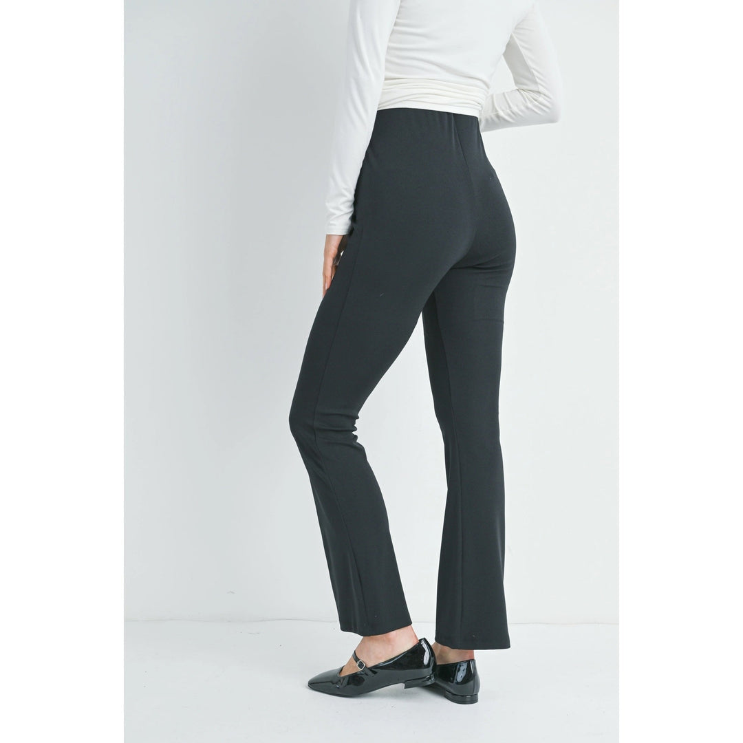 pantalon maternité taille élastique noir Hello Miz Mlle et Coco