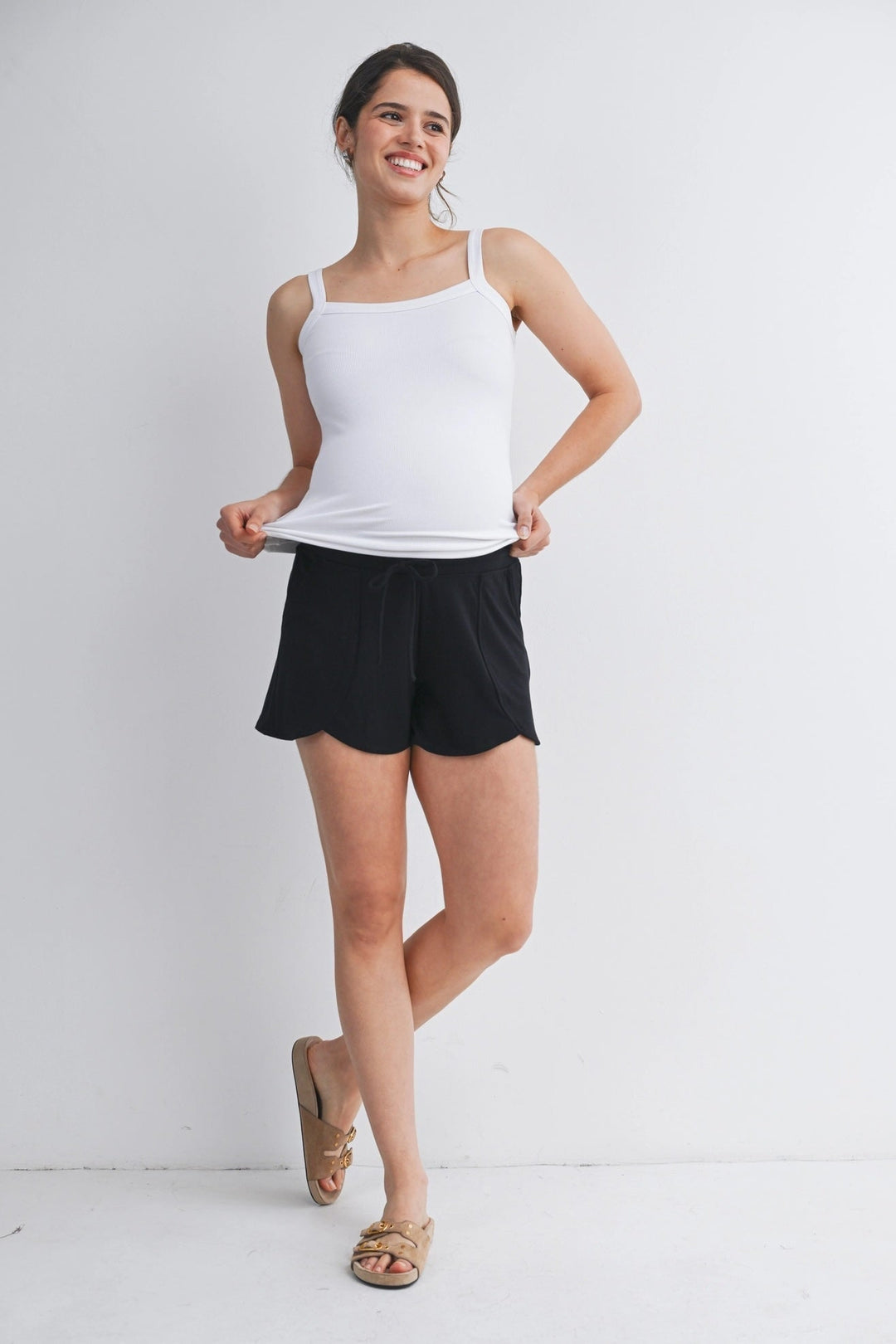 short détente noir maternité hello miz Mlle et Coco
