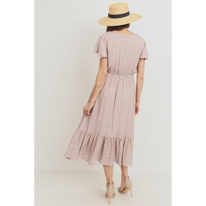robe pois rose Hello Miz maternité Mlle et Coco