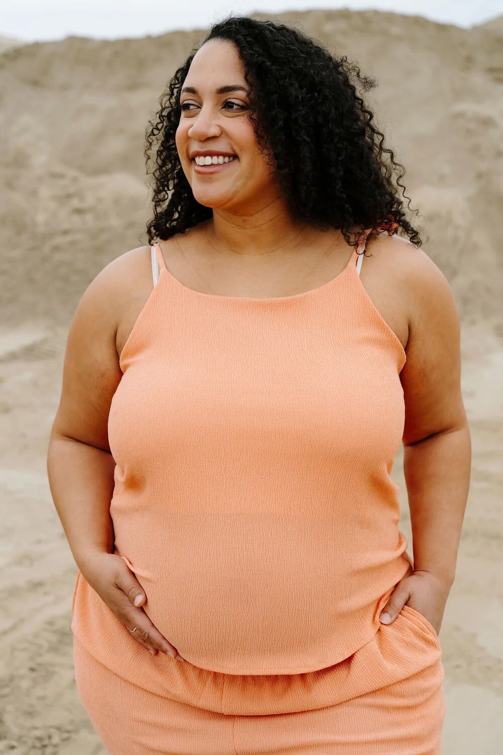 camisole maternité Corail Barbara Mlle et Coco vêtement
