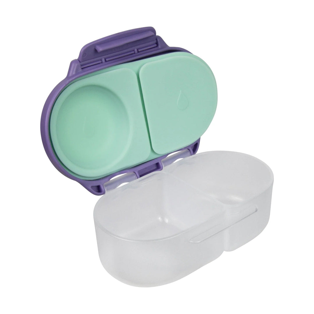 boitier à collation b.box mauve aqua accessoire enfant repas