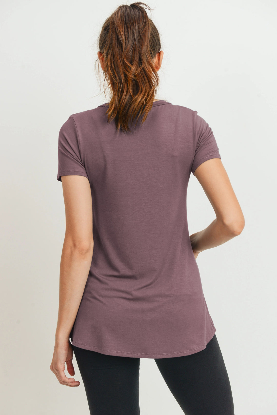 chandail allaitement mauve Hello Miz Mlle et Coco