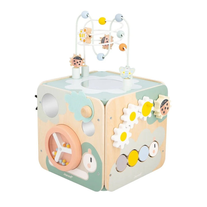 Janod maxi-cube activité je enfant Mlle et Coco