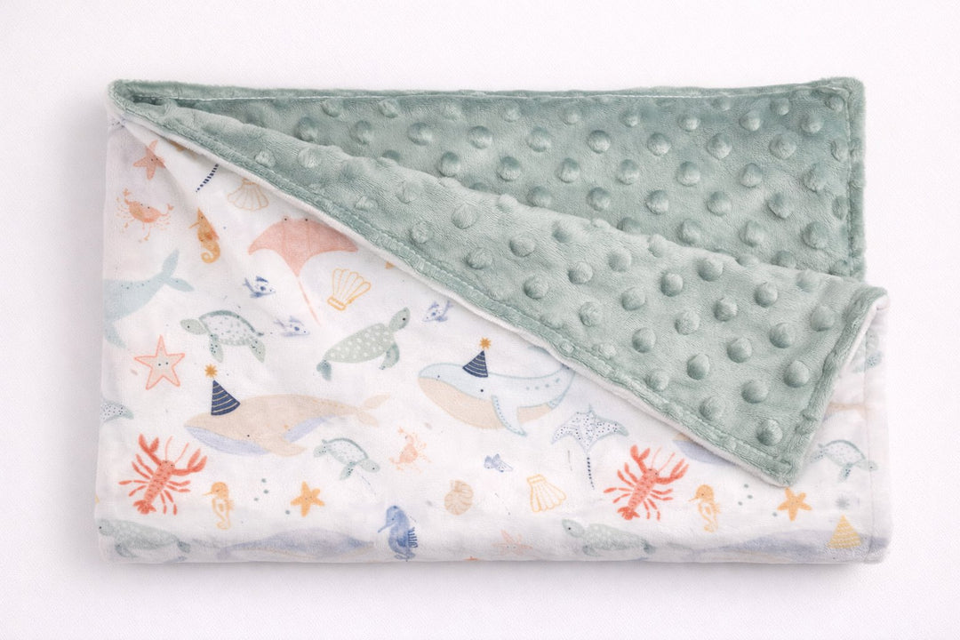Minky Blanket - Sea Party - Miss and Coco