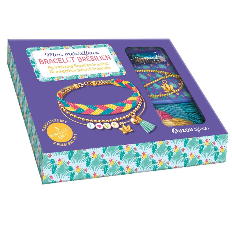 mon merveilleux bracelet brésilien auzou bricolage
