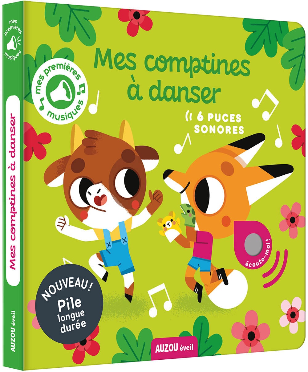 mes comptines à danser Auzou Livre Mlle et Coco