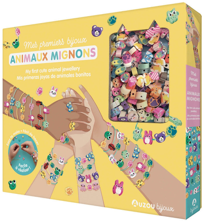 Mes premiers bijoux animaux mignons Auzou Mlle et Coco